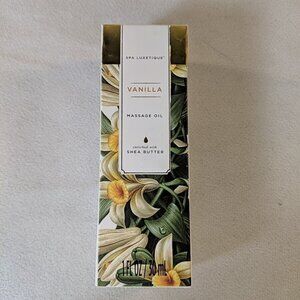 Spa Luxetique Vanilla Massage Oil enriched with Shea Butter 30 ml 1 fl oz NEW